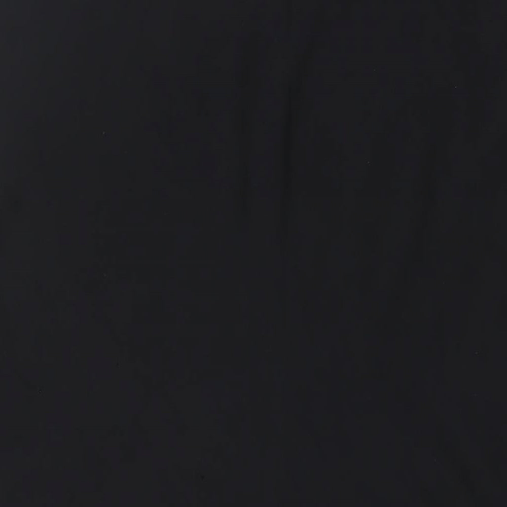 ASOS Womens Black Polyester A-Line Skirt Size 12