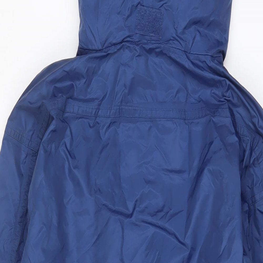 Artic Storm Womens Blue Jacket Coat Size 10 Zip - Logo, Embroidered