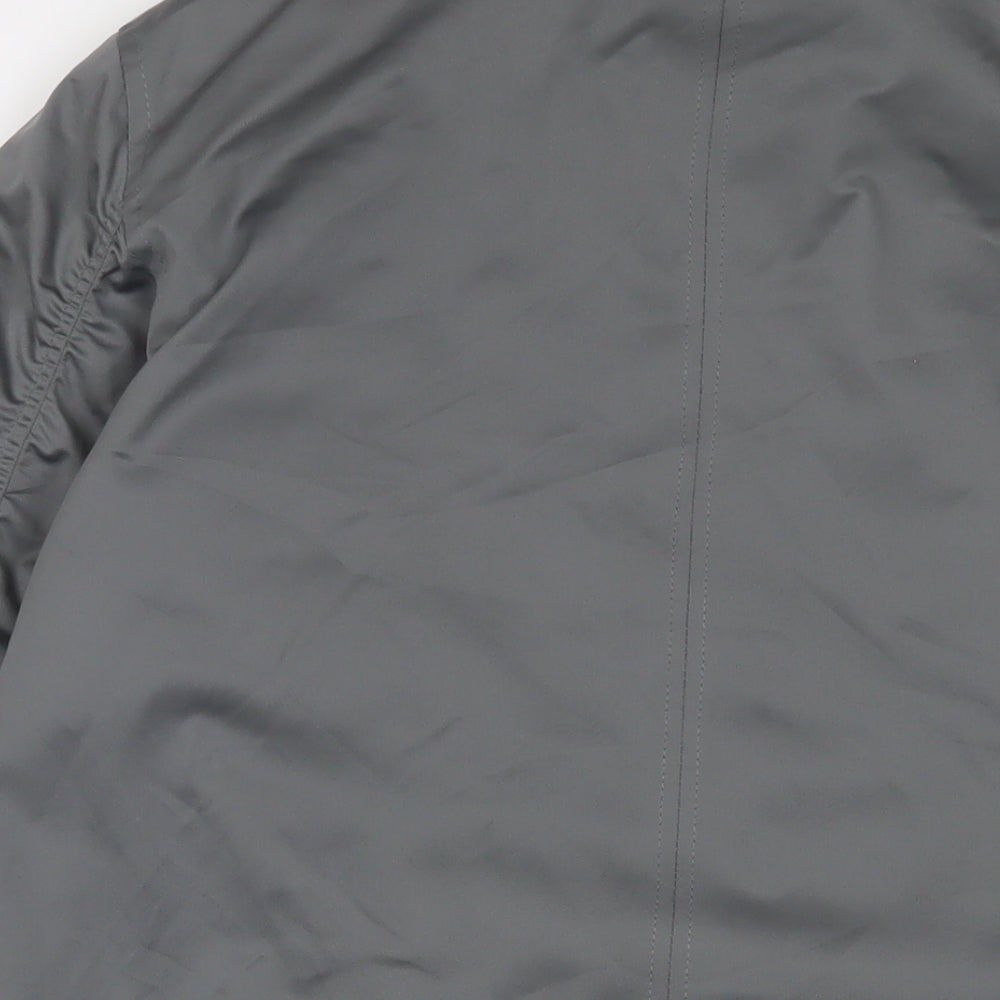 Womens UK Size M Brave Soul Grey Jacket