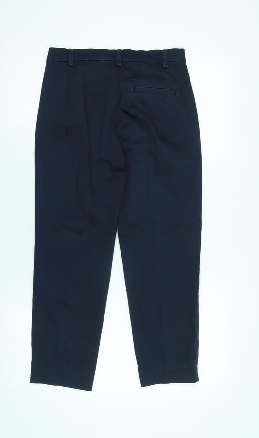 Womens UK Size 8 Marks and Spencer Regular Fit Blue Trousers