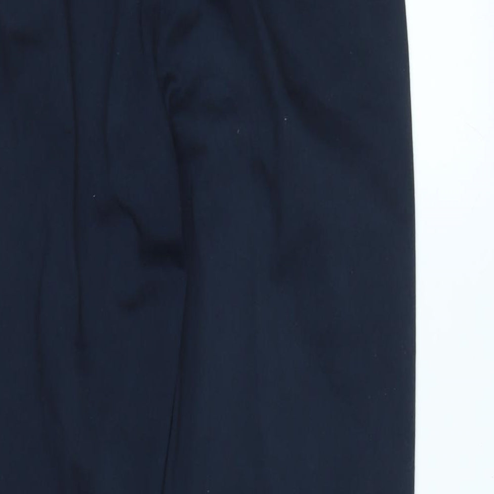 Womens UK Size 8 Marks and Spencer Regular Fit Blue Trousers