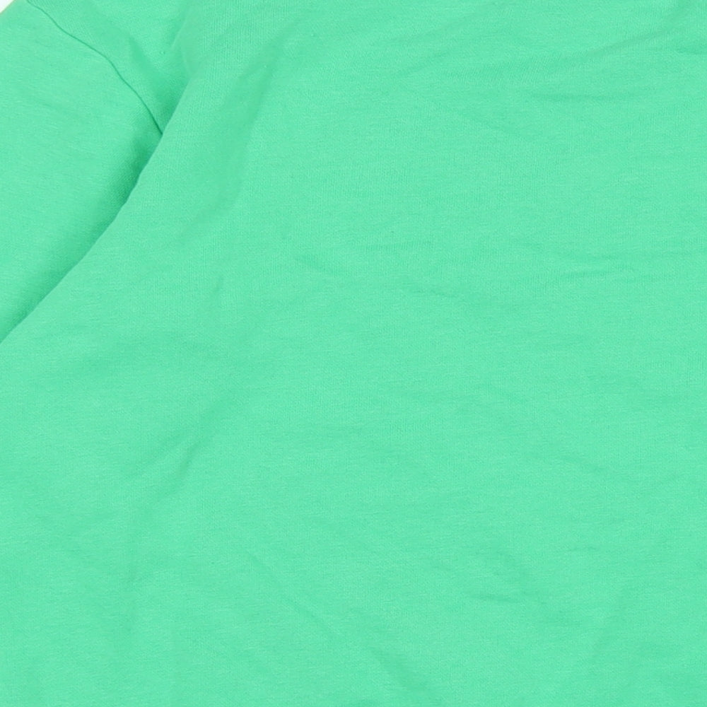 Womens UK Size S Marks and Spencer Green Pullover Sweatshirt