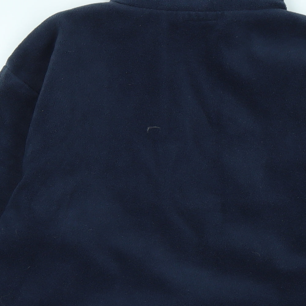 G&G Womens Blue Polyester Pullover Sweatshirt Size S