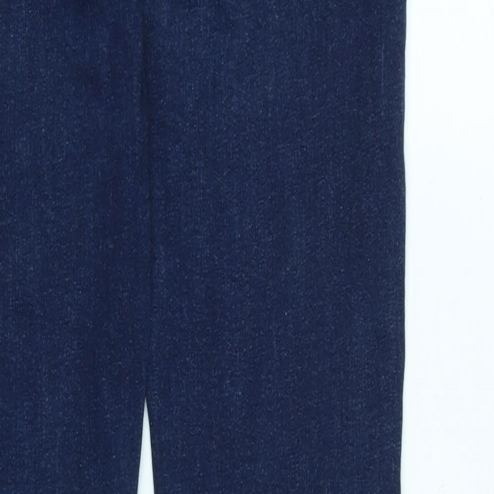 Denim & Co. Mens Blue Cotton Straight Jeans Size 34 in L32 in Regular Zip