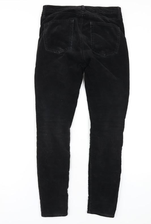 Womens UK Size 28 in Gap Regular Fit Black Trousers