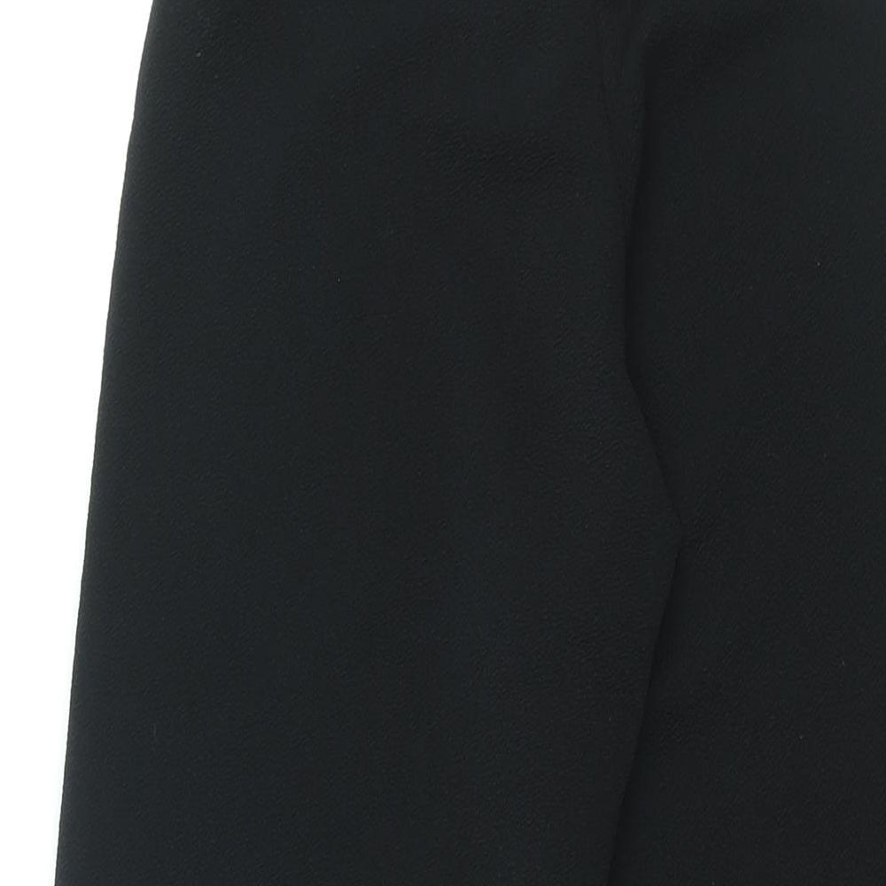 Womens UK Size 8 I SAW IT FIRST Regular Fit Black Trousers