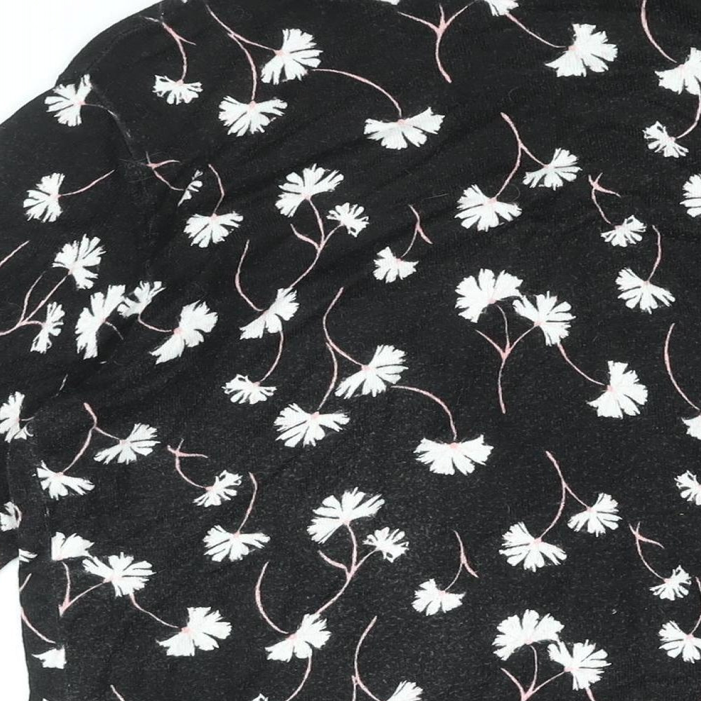 Womens UK Size 14 Debenhams Black Pullover Jumper
