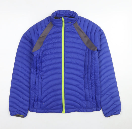 Womens UK Size XS Lands' End Blue Jacket