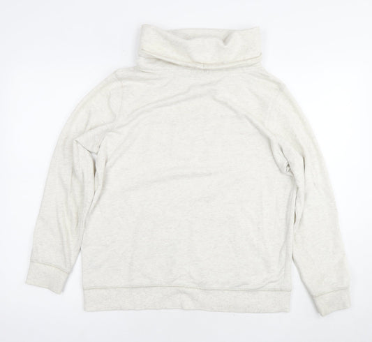 Gap Womens Ivory Cotton Pullover Hoodie Size M Pullover - 1969