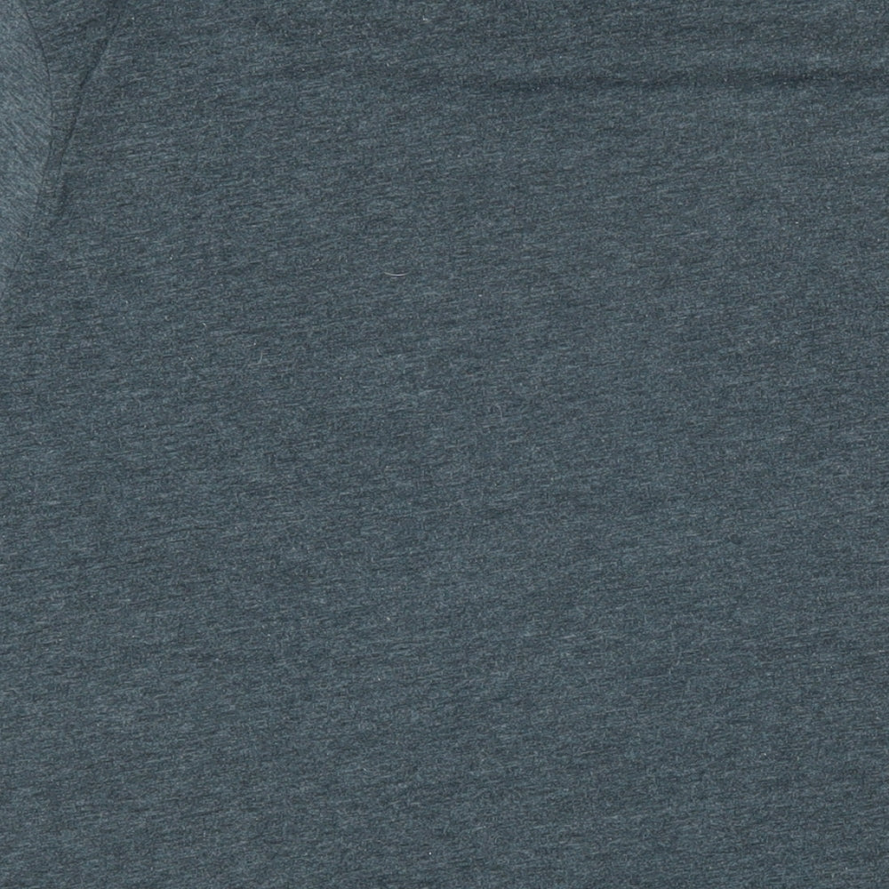 Marvel Comics Mens Grey Cotton T-Shirt Size L Round Neck - I Am The Captain. The First Avenger