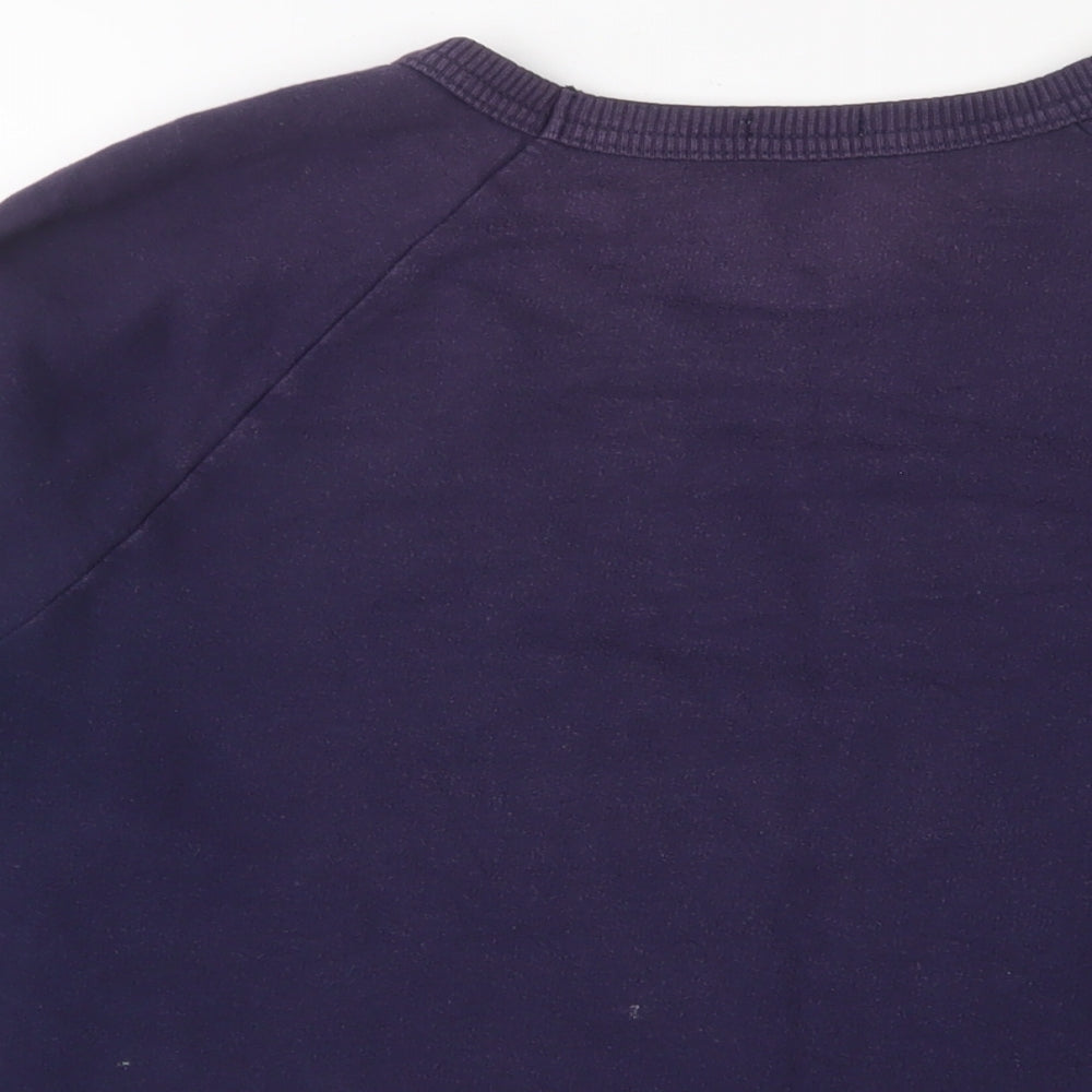 Gap Womens Blue Cotton Pullover Sweatshirt Size L Pullover