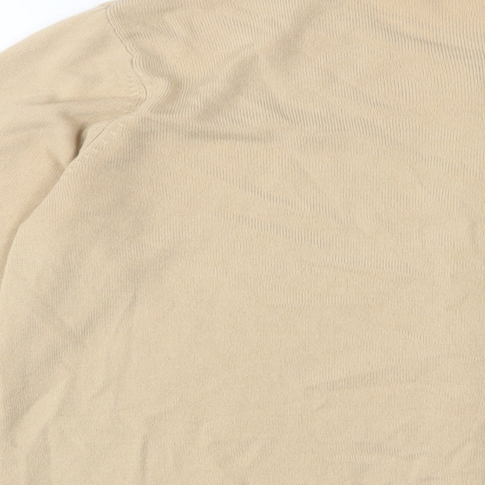 Womens UK Size 18 Marks and Spencer Beige Cardigan Jumper