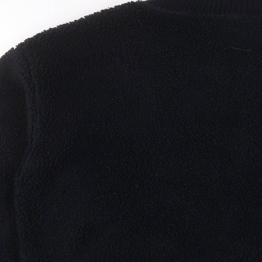 Womens UK Size S Marks and Spencer Black Pullover Sweatshirt