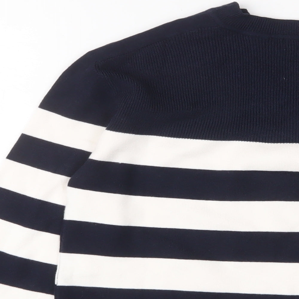 Womens UK Size S Marks and Spencer Blue Pullover Jumper