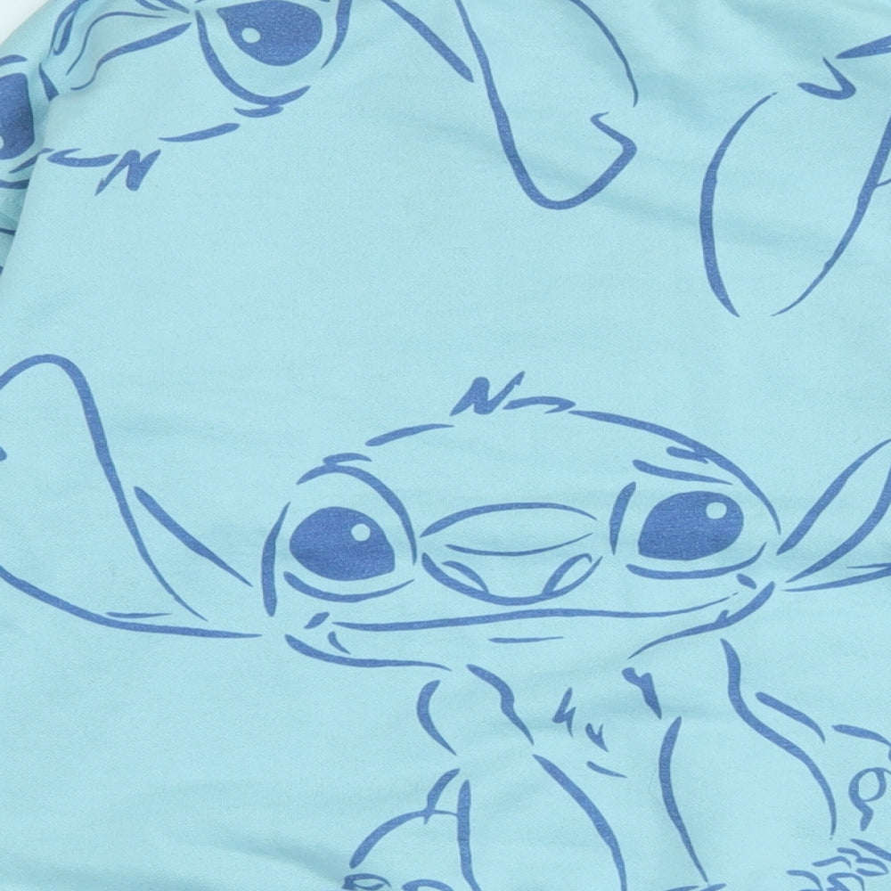 Womens UK Size XS Disney Blue Pullover Sweatshirt