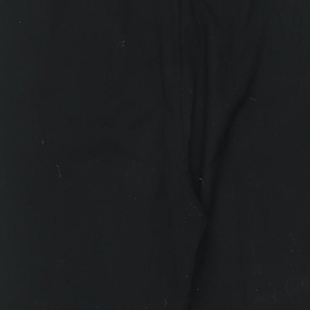 Lakeland Womens Black Polyester Trousers Size 14 L29.5 in Regular Zip