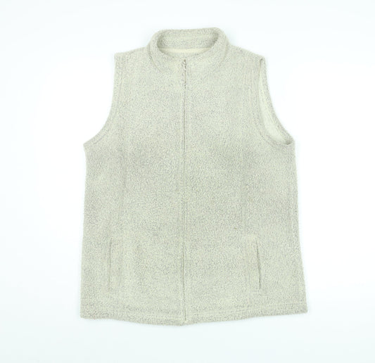 Womens UK Size 14 EWM Beige Gilet