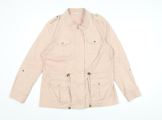 Womens UK Size 16 Damart Pink Jacket