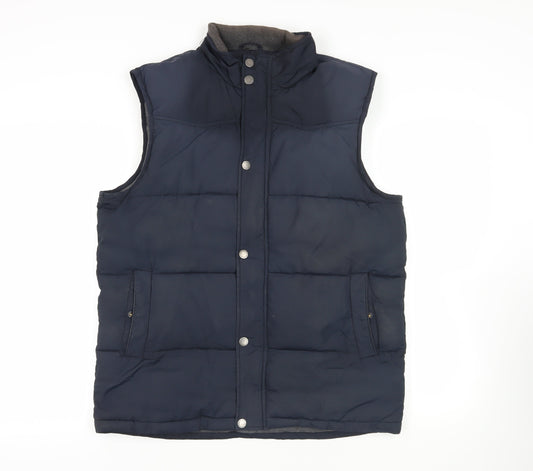 Mens UK Size M Atlantic Bay Blue Gilet