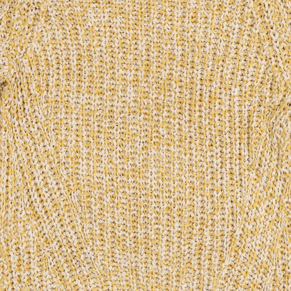 Womens UK Size M H&M Yellow Pullover Jumper