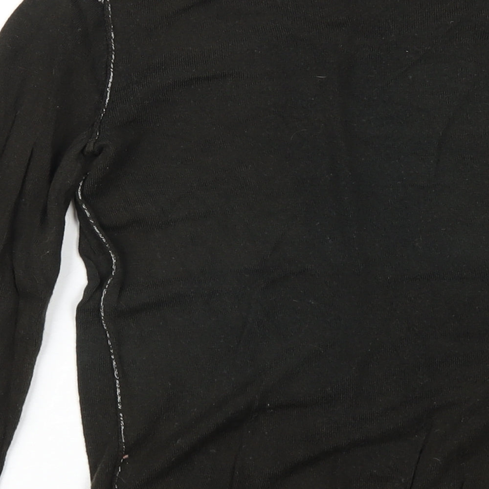 Gap Womens Brown Round Neck Wool Pullover Jumper Size M