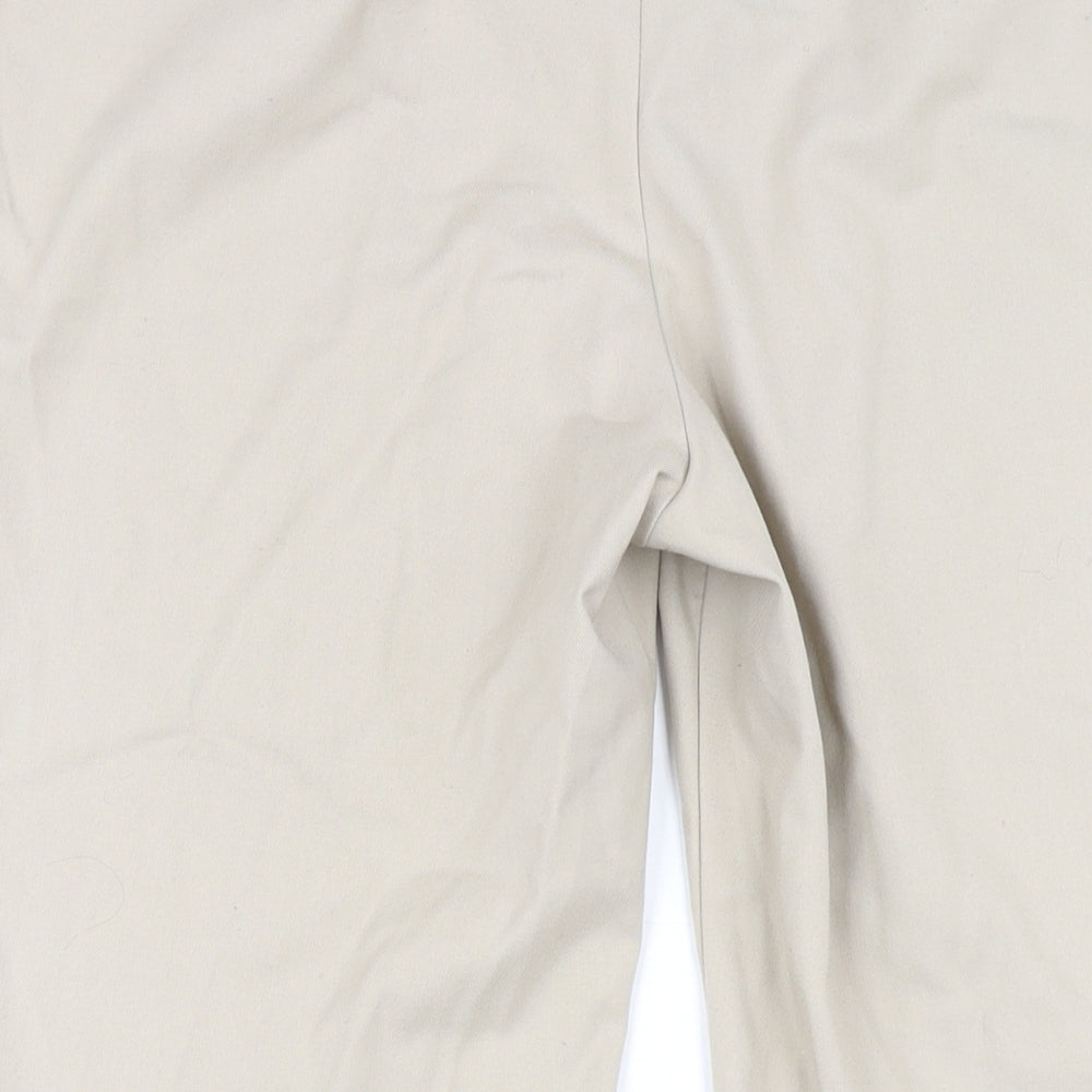 Womens UK Size 18 Monki Regular Fit Beige Trousers