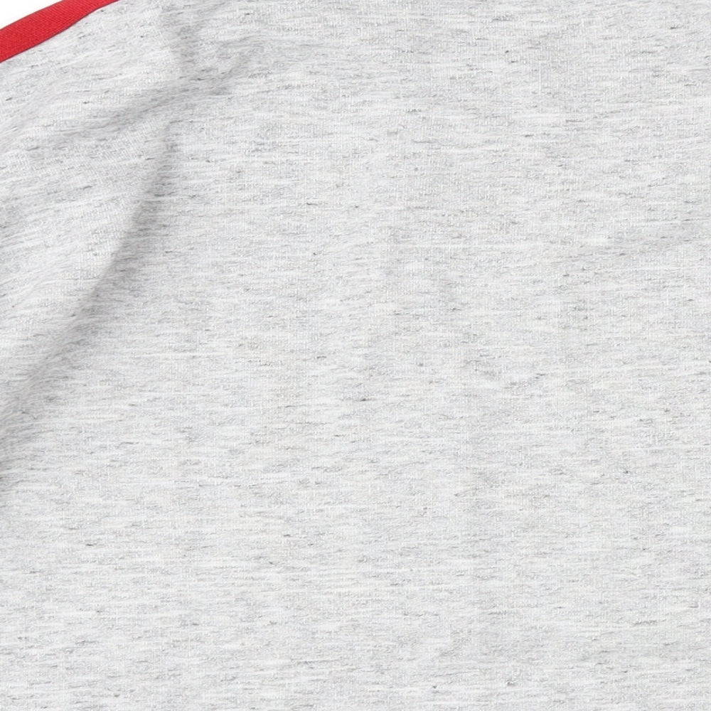 Topman Mens Grey Cotton Pullover Sweatshirt Size XL