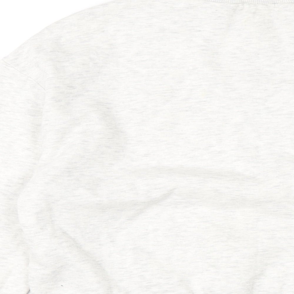 H&M Womens Grey Cotton Pullover Sweatshirt Size XS Pullover - Etonnante