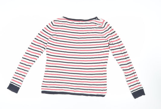 Cynthia Rowley Multicoloured Striped Pullover Jumper M