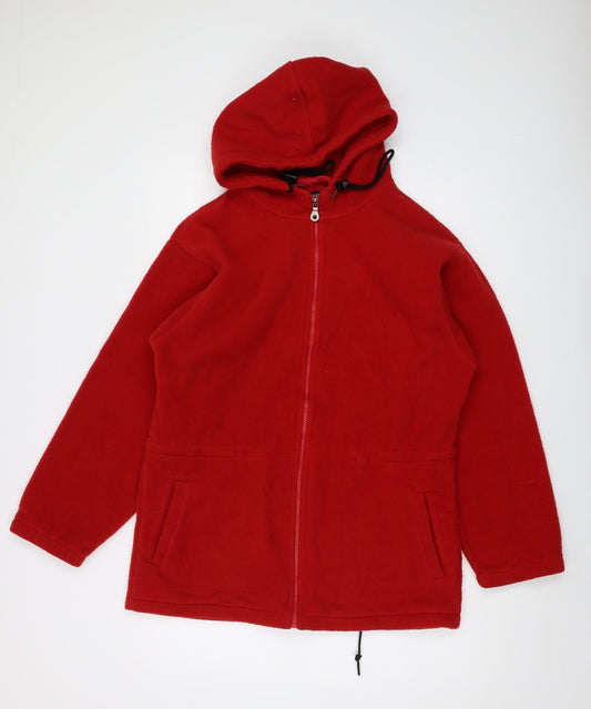 Womens UK Size 10 Lands' End Red Jacket