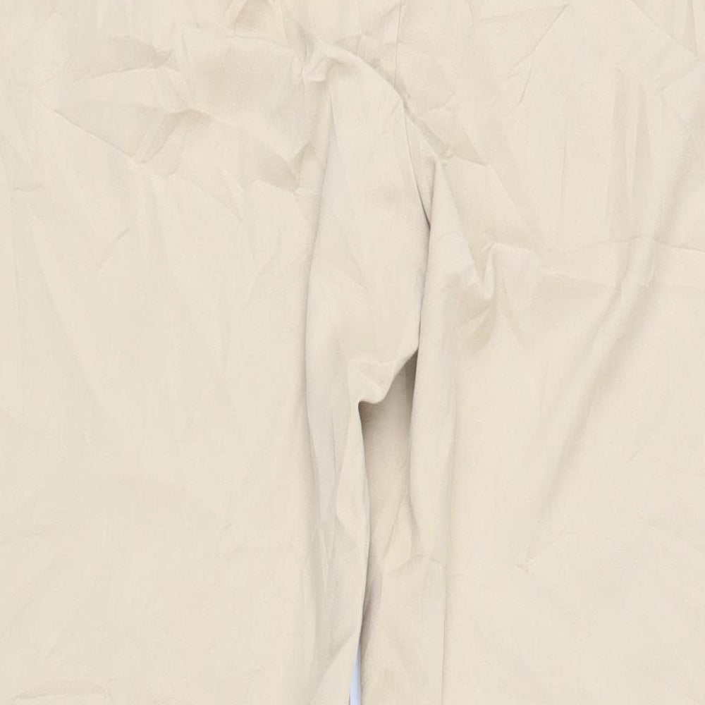 Womens UK Size 38 Berksha Regular Fit Beige Trousers