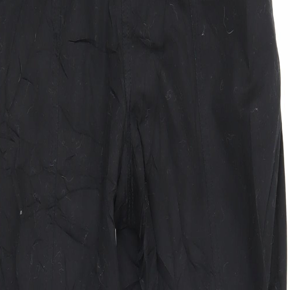 Womens UK Size 8 ASOS Regular Fit Black Trousers