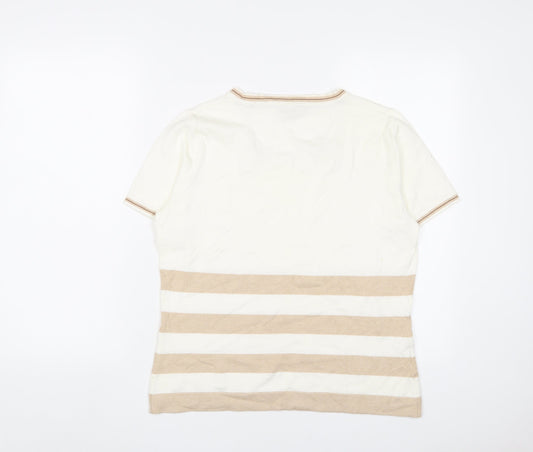 Womens UK Size M Cc Ivory Pullover Jumper