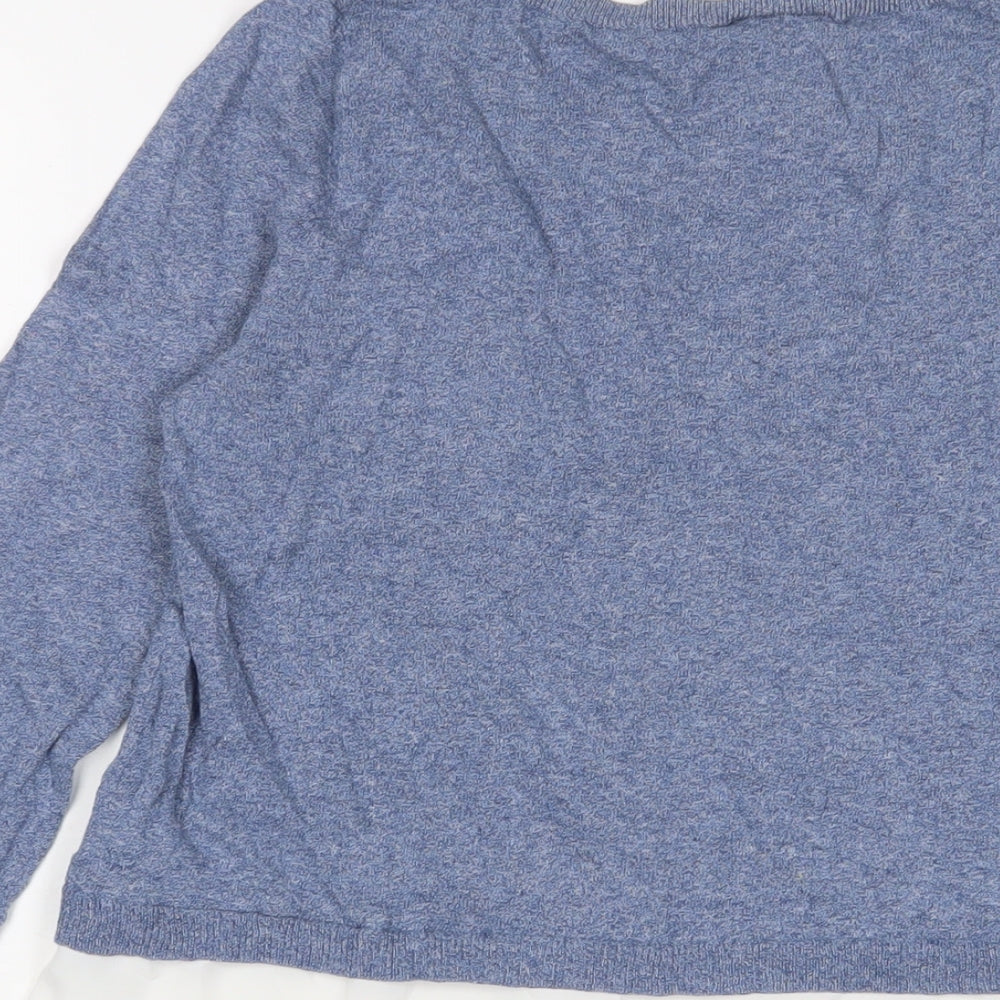 Womens UK Size 10 Warehouse Blue Pullover Jumper