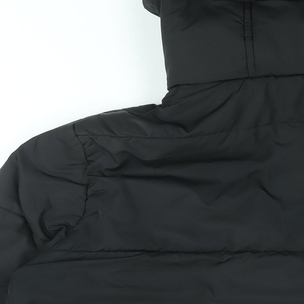 Womens UK Size 14 Marks and Spencer Black Puffer Jacket