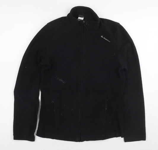 Womens UK Size S DECATHLON Black Jacket