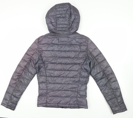 Mens UK Size S Zara Grey Puffer Jacket