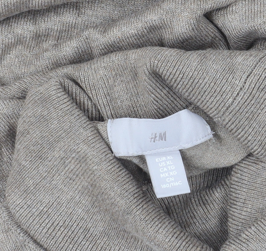 Womens UK Size XL H&M Beige Pullover Jumper