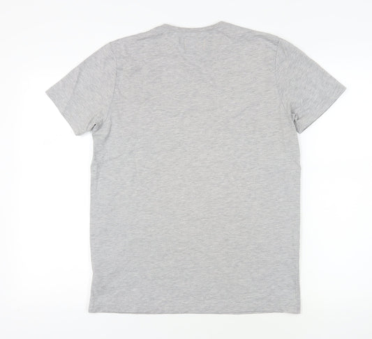 Topman Grey Memphis Graphic T-Shirt M