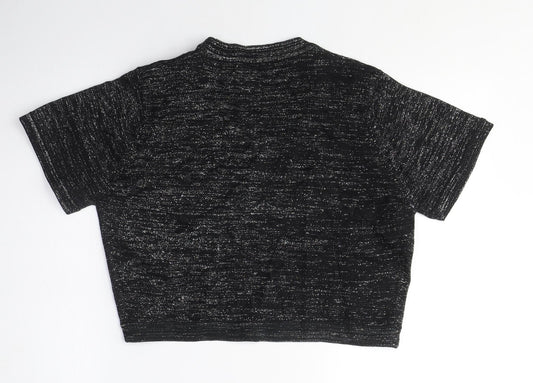 Womens UK Size 16 Tommy & Kate Black Shrug Jumper