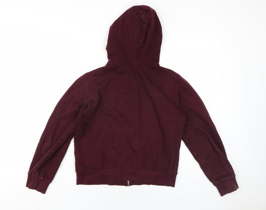 Womens UK Size S H&M Purple Full Zip Hoodie