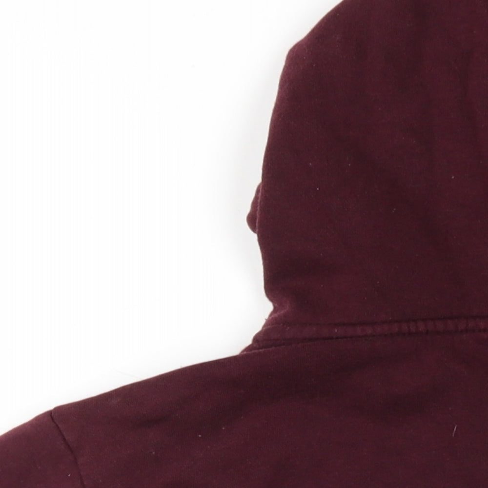 Womens UK Size S H&M Purple Full Zip Hoodie