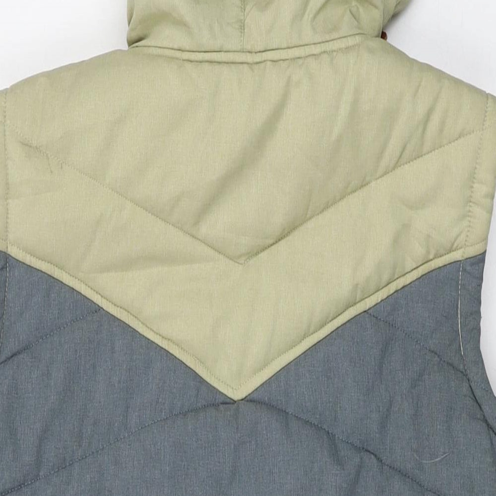 Westbeach Mens Grey Gilet Waistcoat Size M Zip