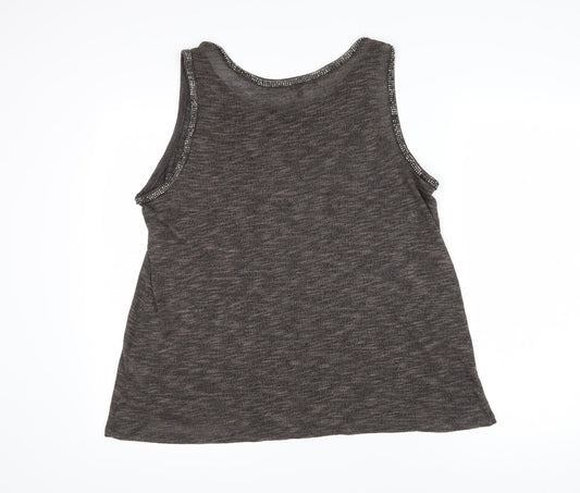 Womens UK Size 18 NEXT Grey Tunic Tank