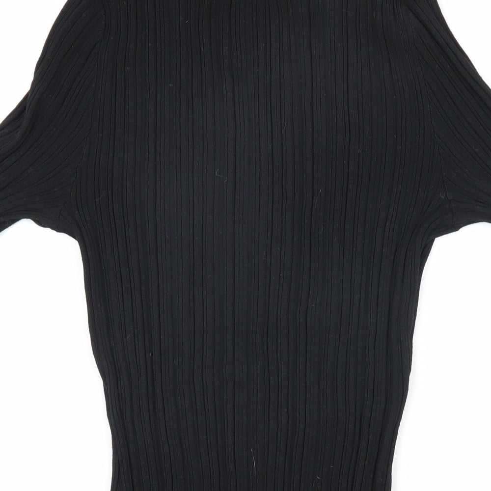 Womens UK Size S H&M Black Pullover Jumper