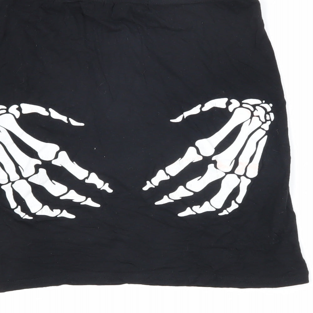 Womens UK Size 8 Boohoo Mini Skirt