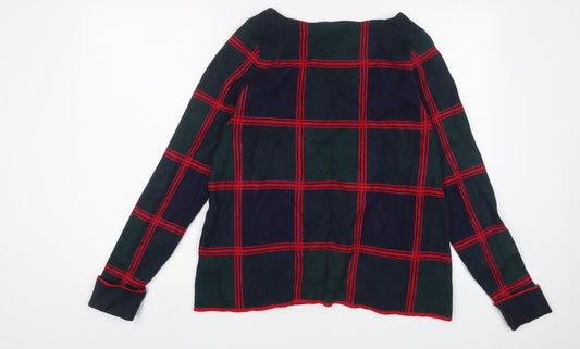 Womens UK Size L Kenar Green Pullover Jumper