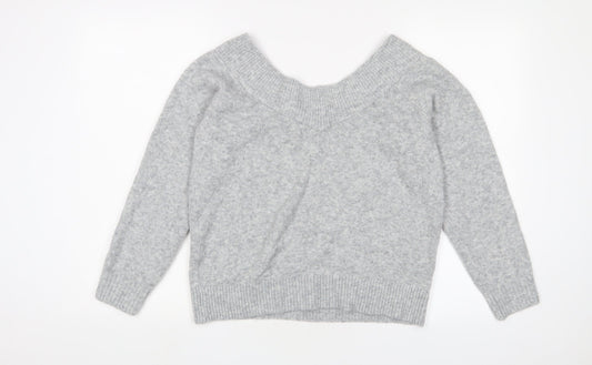 Womens UK Size M H&M Grey Pullover Jumper