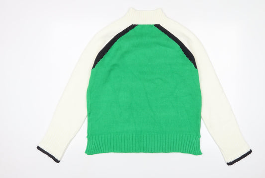Womens UK Size M NEXT Green Pullover Jumper
