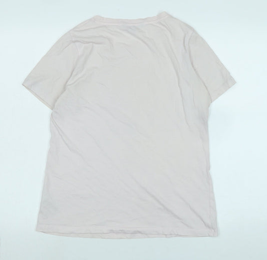 Womens UK Size 10 NEXT Pink Basic T-Shirt